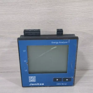 USED JANITZA UMG 96-S2 ENERGY ANALYSER 5234002- WITH DENTS ON THE SCREEN