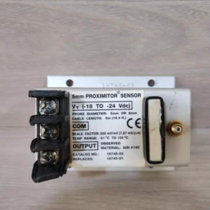 USED BENTLY NEVADA 18745-03 PROXIMITOR SENSOR- WITH DENTS & BENDED PART