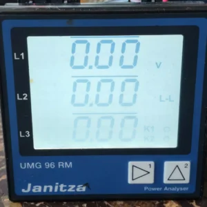 USED JANITZA UMG 96 RM POWER ANALYSER - TESTED OK