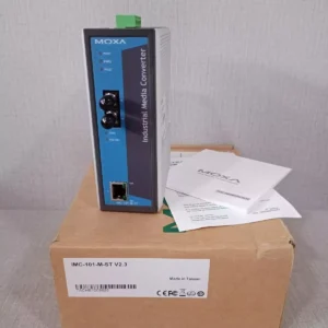 MOXA IMC-101-M-ST V2.3 INDUSTRIAL MEDIA CONVERTER - NEW W/O ORIGINAL BOX /New – Open box