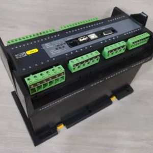 USED DEIF GPC-3 GAS GENERATOR PARALLELING CONTROLLER 600042269.20 -WITH BROKEN PART