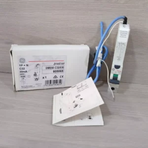 LOT 2 PCS. GE DME60 C32/030 1P+N C32 30mA 240V 605065 - NEW OPEN BOX