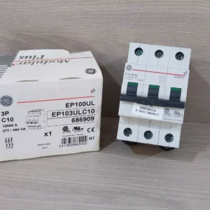 LOT 2 PCS. GE EP103ULC10 | EP100UL Circuit Breaker 686909 - NEW OPEN BOX