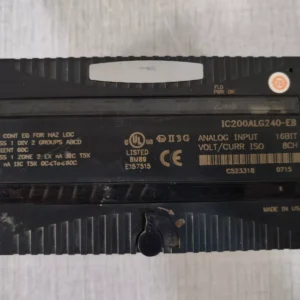 USED GE Fanuc IC200ALG240-EB Analog Input Module with Damaged Part