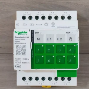 USED SCHNEIDER ELECTRIC MTN6705-0008 SPACELOGIC KNX SWITCH/BLIND MASTER
