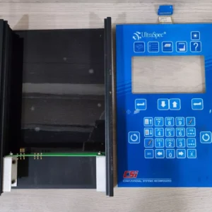 USED CSI Ultraspec D24112 Machinery Analyzer Keypad Membrane and D23849 Back Cover