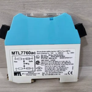 USED MTL INSTRUMENTS MTL7760AC SHUNT-DIODE SAFETY BARRIER-WITH RUSTY PART