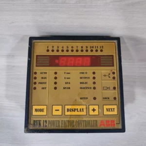 USED ABB RVK 12 POWER FACTOR CONTROLLER RVK12 20.050.82224