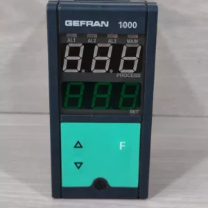 USED GEFRAN 1000-R0-1R-0-0 VER.13.0 11.27VAC/DC 50/60Hz 9VA TEMP.CONTROLLER
