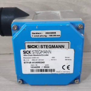 USED SICK BTF08-A1AM0240 WIRE DRAW ABSOLUTE ENCODER 1034299