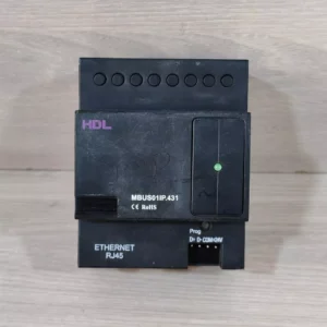 USED HDL MBUS01IP.431 1PORT IP INTERFACE F/W HDL-V05.12U W/O ANY ACCS.