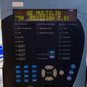 USED GE SR750 Feeder Management Relay 750-P1-G1-S1-HI-A20-R-E-H WITH CASE