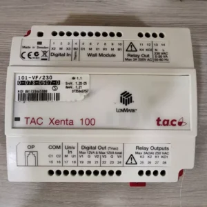 USED TAC XENTA 100 101-VF/230 CONTROLLER 0-073-0507-0