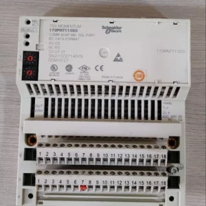 USED Schneider Electric 170PNT11020 TSX Momentum Comm Adapter with Base 170ADO3400