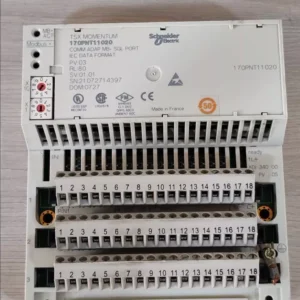 USED Schneider Electric 170PNT11020 TSX Momentum Comm Adapter with Base 170ADI34000