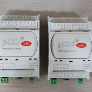 USED LOT 2 PCS. Carel PCOE00TLN0 Rev. 1.317 PCO TLAN Expansion Board