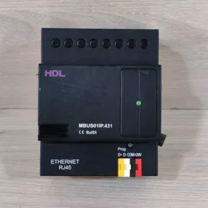 USED HDL MBUS01IP.431 1PORT IP INTERFACE F/W HDL-V05.10U W/O ANY ACCS.