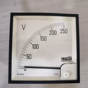 CEWE 0...250V Analogue Power Meter - Seller Refurbished