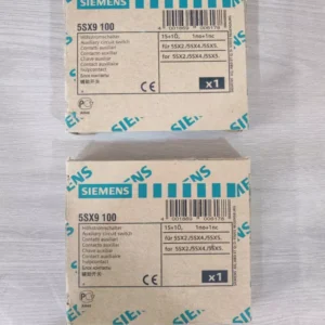 LOT 2 PCS SIEMENS 5SX9 100 AUXILLARY CIRCUIT SWITCH - NEW OPEN BOX