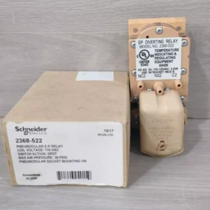 Schneider Electric 2368-522 Pneumodular Relay 110VAC, 30 PSIG - NEW OPEN BOX