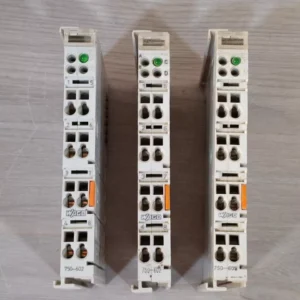 USED LOT 3PCS WAGO 750-602 24VDC POWER SUPPLY