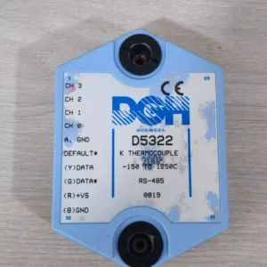 USED DGH D5322 K THERMOCOUPLE -150 TO 1250C MODULE - W/O ANY ACCS.