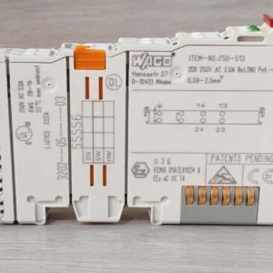 USED LOT  5 PCS. WAGO 750-513 2CHANNEL DIGITAL OUTPUT MODULE 250VAC