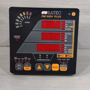 SATEC PM130EH-PLUS MULTI-FUNCTIONAL POWER METER 9VA 50/60Hz- W/ FILTHY BOX
