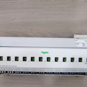 USED SCHNEIDER ELECTRIC MTN6700-0012 KNX SWITCH ACTUATOR BASIC WITH MANUAL MODE