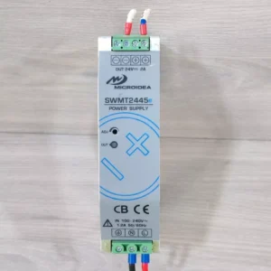USED MICROIDEA SWMT2445E POWER SUPPLY 100-240V 1.2A 50/60Hz-W/O ANY ACCS.