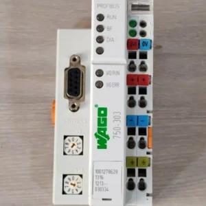 USED WAGO 750-303 PROFIBUS DP/FMS 12MBD 24VDC MODULE