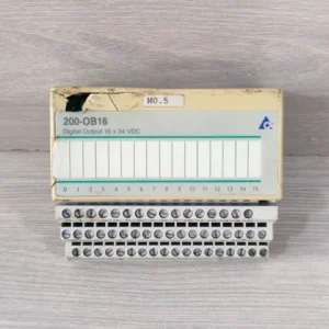 USED ABB S200-OB16 & S200-TB3 DIGITAL OUTPUT 16X 24 VDC - W/O BACK COVER.