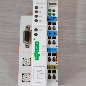 USED WAGO 750-333 PROFIBUS DP 12MBD/DPV1 24VDC MODULE