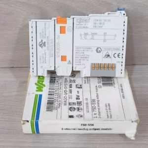 WAGO 750-556 2-CHANNEL ANALOG OUTPUT MODULE - NEW OPEN BOX