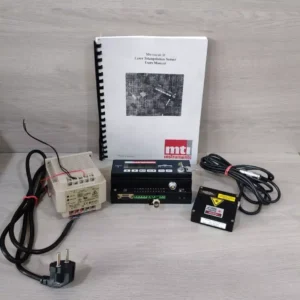 USED MTI LTC-025-02 LASER SENSOR / MICROTRAK II CONTROLLER / OMRON S82K-03024