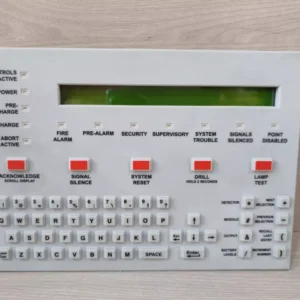 USED NOTIFIER CPU-320SYSE FIRE ALARM CONTROL PANEL & PROGRAMMING KEYPAD