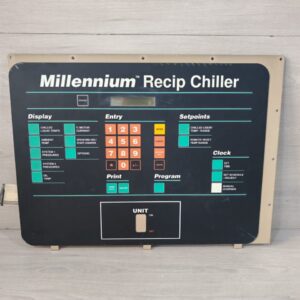 USED YORK YK-024-26108-000 REV B MILLENNIUM RECIP CHILLER KEYPAD CONTROL DISPLAY
