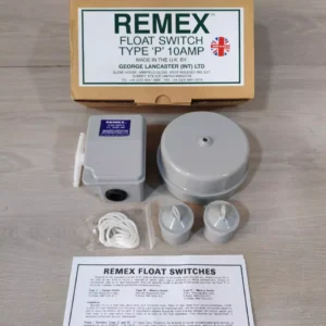 REMEX FLOAT SWITCH TYPE "P" 10 AMP - NEW OPEN BOX