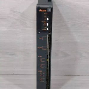 USED MITSUBISHI A62DA-S1 PROGRAMMABLE CONTROLLER-MISSING COVER