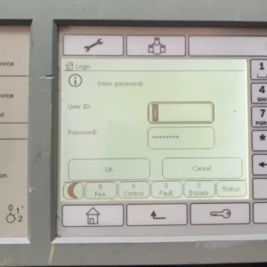 USED Bosch FPA-1200-MPC Security System Fire Alarm Panel Display - Tried and Tested