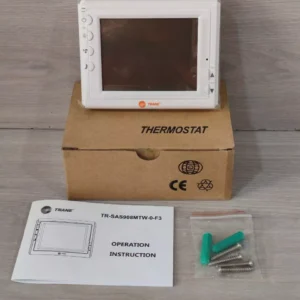 TRANE TR-SAS908MTW-0-F3 DIGITAL THERMOSTAT 100-240VAC - NEW OPEN BOX