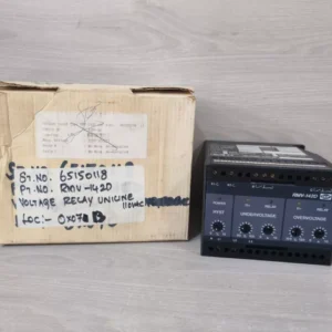 DEIF RMV-142D PROTECTIVE VOLTAGE RELAY 220VAC- NEW WITH FILTY BOX