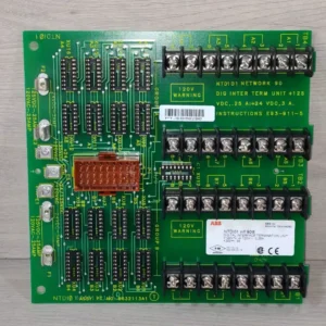 ABB NTDI01 INFI90 P/N 6632113A1 DIGITAL INTERFACE TERMINAL UNIT-NEW WITHOUT BOX