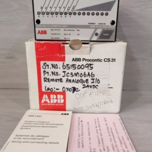 ABB PROCONTIC CS31 ICSM06A6 24VDC FPR3350601R1062-M CONTROLLER NEW W/ FILTHY BOX