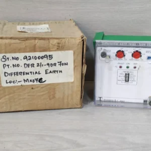 DOSSENNA & C DER2/I 9DR7ON DIFFERENTIAL EARTH RELAY 115/230/400V- NEW W/ FILTHY BOX