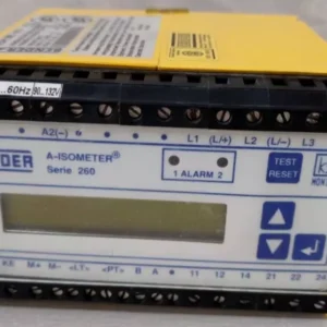 USED BENDER IRDH 265-413 INSULATION MONITORING DEVICE