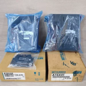 MITSUBISHI A1SY41P OUTPUT UNIT & A1SX41 INPUT UNIT - NEW OPEN BOX