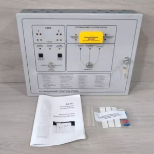 Kentec K2.01 Extinguishant Control Panel P/n: E9502101 - NEW OPEN BOX