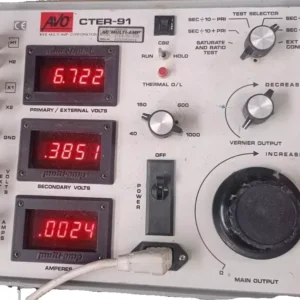 AVO CTER-91 MULTI AMPERE CTER-91-230 240VOLTS -FOR PARTS
