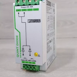 Phoenix Contact QUINT-DIODE/48DC/2x20/1x40 DIN Rail Diode Module 2320160 - NEW OPEN BOX